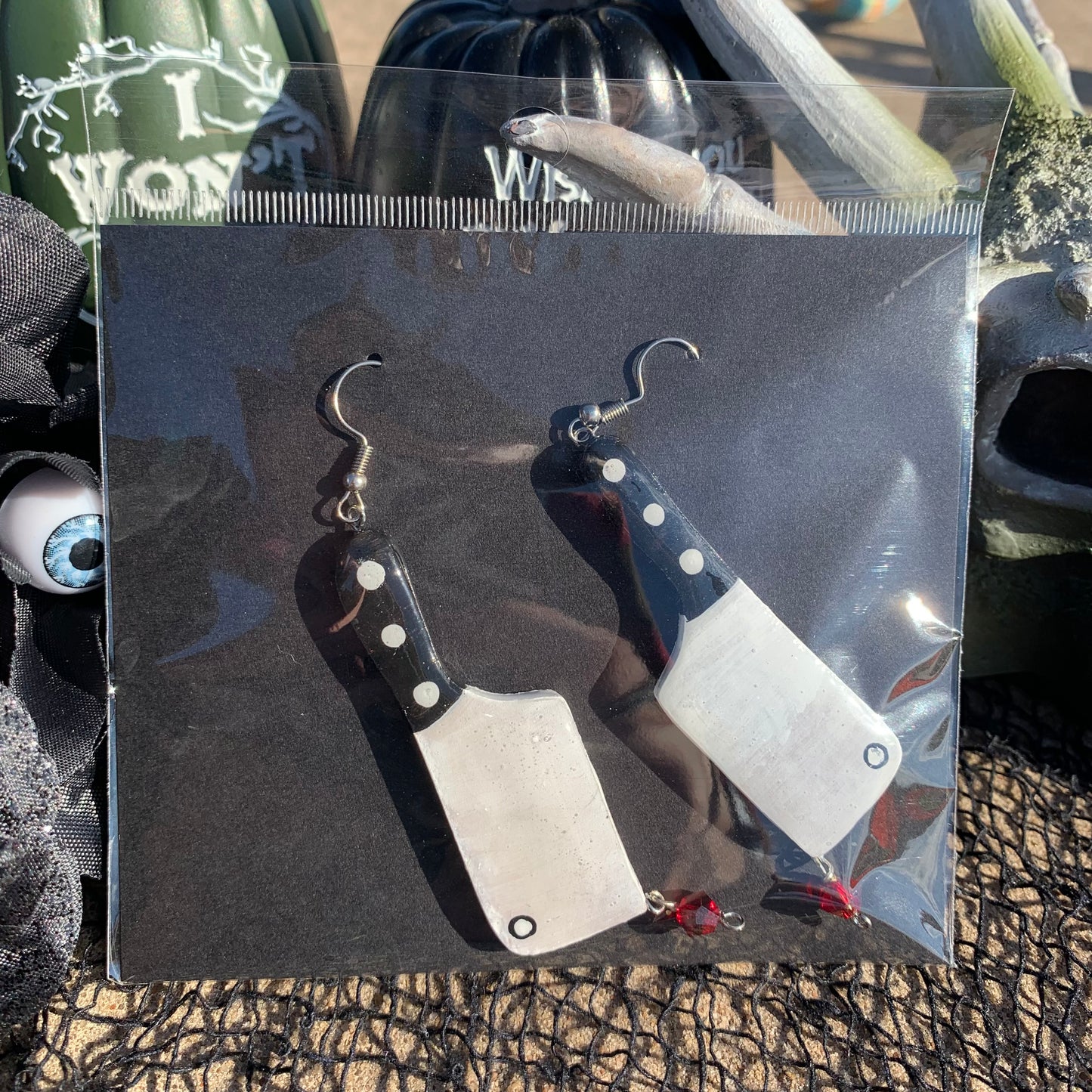 Butcher Knife Earrings
